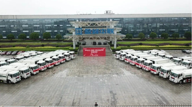 今年会环境批量环卫装备发往柬埔寨，助力“一带一路”建设