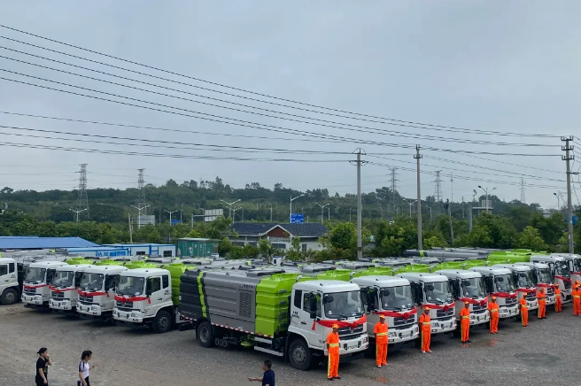 15天！今年会环境快速响应客户需求，顺利交付约3000万元环卫装备
